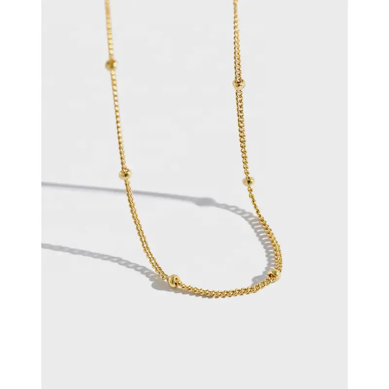 Sunrise Interval Bead Choker